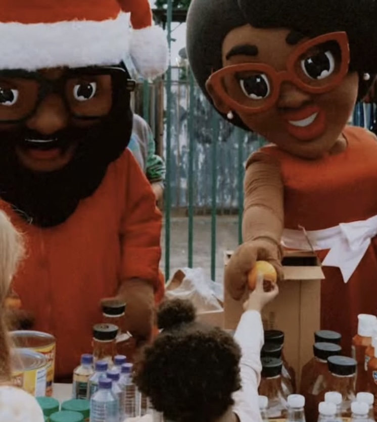 We Grow LA & Black Santa